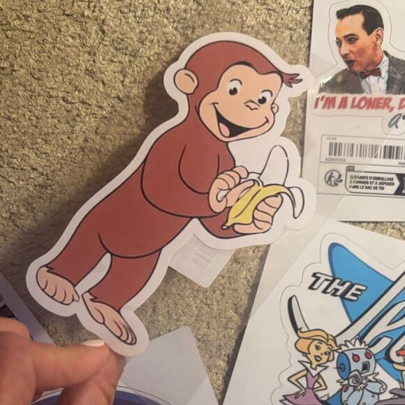 Vintage Cartoon Sticker Set - Picture 3 of 5